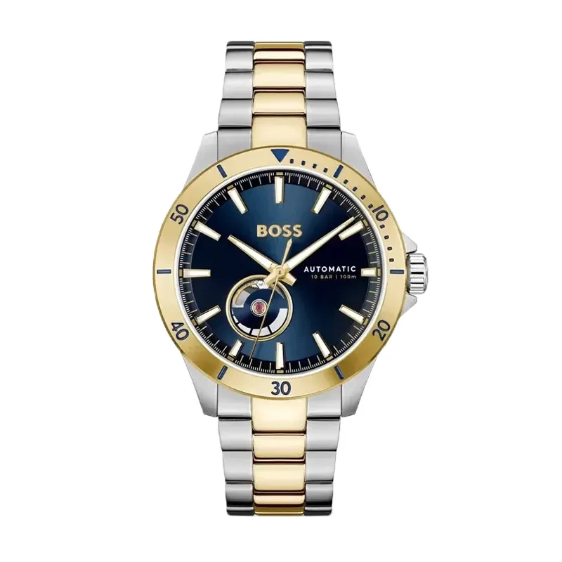 Hugo Boss Troper Automatic Two-tone Men's Watch- 1514201